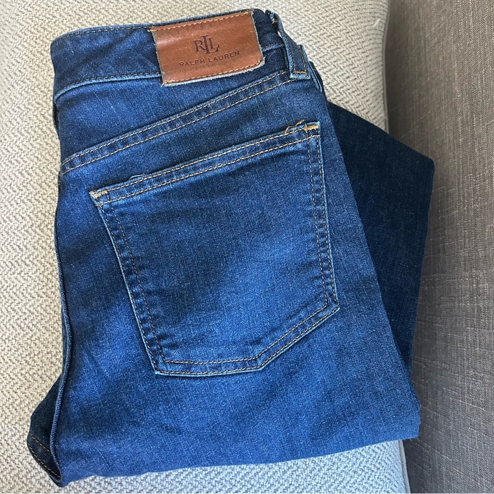 Lauren Ralph Lauren Classic Mid-Rise Straight Leg‎ Jeans – Women’s Size 4